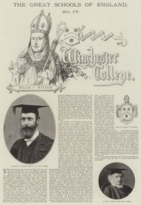 Winchester College af English Photographer