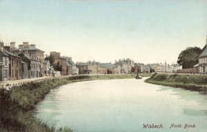 Wisbech, Cambridgeshire (farvefoto) af English Photographer