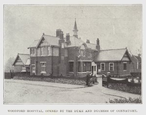 Woodford Hospital, åbnet af hertugen og hertuginden af Connaught af English Photographer