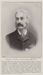 Dagens forfattere, Andrew Lang af English Photographer