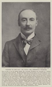 Dagens forfattere, hr. Frederick Wedmore af English Photographer