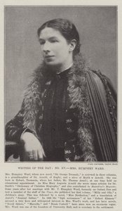 Dagens forfattere, Mrs Humphry Ward af English Photographer