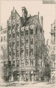 46-47 Cheapside; Ernest George & Peto, arkitekter af English School