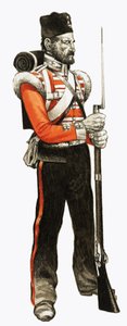 89. Fod menig 1854 Grenader af English School
