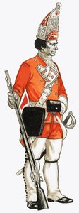 92. Fodgrenadier 1751 af English School