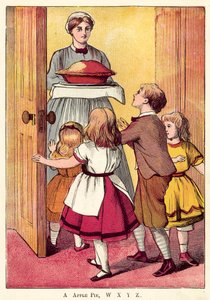 A, Æbletærte, W, X, Y, Z af English School