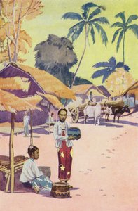 Ein burmesisches Dorf