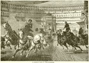 Et vognløb i Colosseum af English School