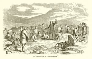 Et konventikel eller feltprædiken af English School