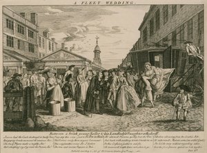 Et flådebryllup mellem en sømand og hans værtindens datter i Rederiff af English School