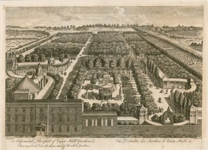 En generel udsigt til Vauxhall Gardens af English School