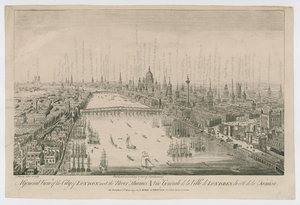Et generelt billede af City of London af English School