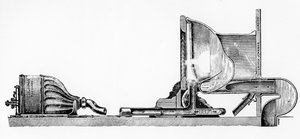 Et George Jennings patenteret toilet af English School