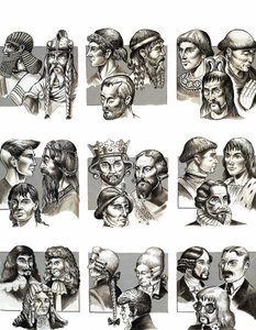 Et godt hårhoved af English School