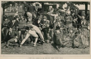 A Good Hit - en sketch ved Eton og Harrow cricketkampen af English School