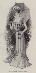 Ein hübsches Besuchskleid von English School