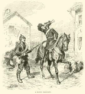 Et hastigt træk, januar 1871 af English School