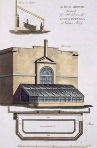 Et varmt hus henrettet for hans nåde, hertugen af Bedford i Woburn Abbey, 1806 af English School