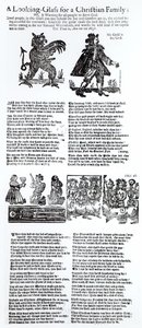 Et skueglas for en kristen familie, ca. 1665 af English School