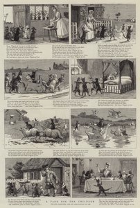 En side for børnene (gravering) af English School