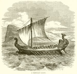 En fønikisk Galley af English School
