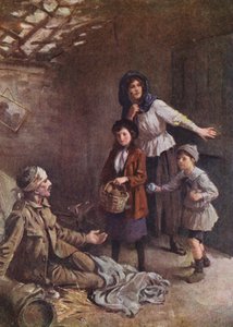 A Place of Refuge (farve litho) af English School