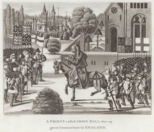 En præst ved navn John Ball vækker store tumult i England af English School
