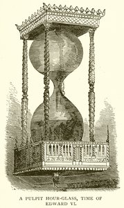 Et prædikestolstimeglas, Edward VI