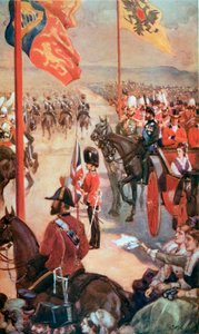 En anmeldelse i Aldershot, maj 1874 af English School