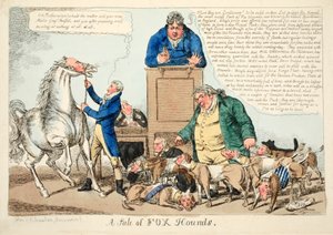 Et salg af Rævehunde af English School