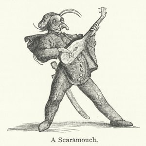 En scaramouch (gravering) af English School