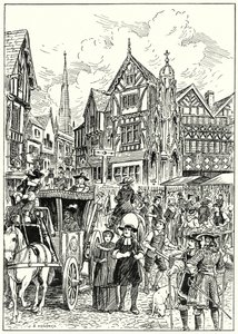 Eine Stuart-Straßenszene