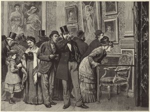 En søndag eftermiddag i et billedgalleri af English School