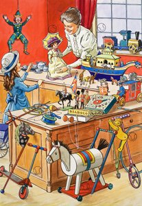 En legetøjsbutik af English School