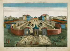 Udsigt over Foundling Hospital af English School
