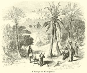 En landsby på Madagaskar af English School