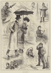 En våd eftermiddag (gravering) af English School