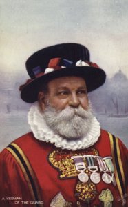 En Yeoman of the Guard af English School