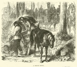 Et sammenbrud, november 1870 af English School
