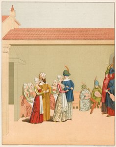 En karnevalsscene, 1400-tallet af English School