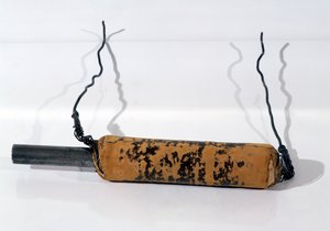 En rå induktor, med hvilken Michael Faraday (1791-1867) opdagede loven om induktion af English School