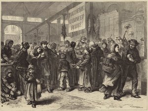 En hunde- og katteslagter i Paris af English School