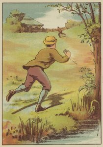Et fund (farvet gravering) af English School