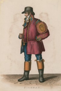 En brandmand af English School