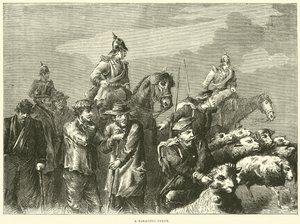 Et fouragerende selskab, oktober 1870 af English School