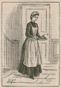 En sygeplejerske på det nye Kvindehospital af English School