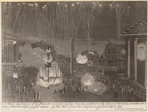 En perfekt beskrivelse af fyrværkeriet i Covent Garden af English School