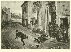 Et løb for livet, maj 1871 af English School