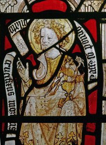 Et sydvindue forestillende St. John af English School