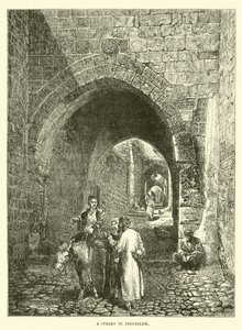 En gade i Jerusalem af English School